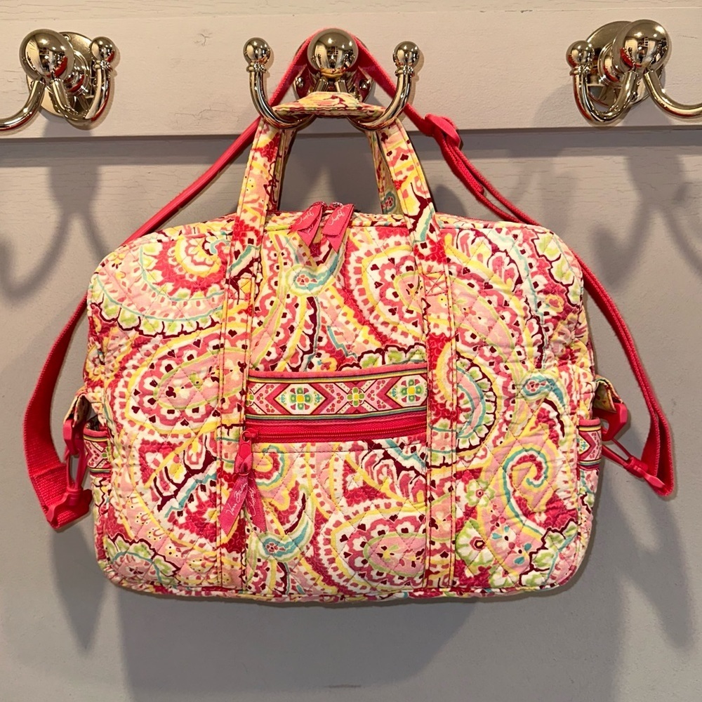 Vera Bradley Capri Melon Soft Sides Laptop Bag